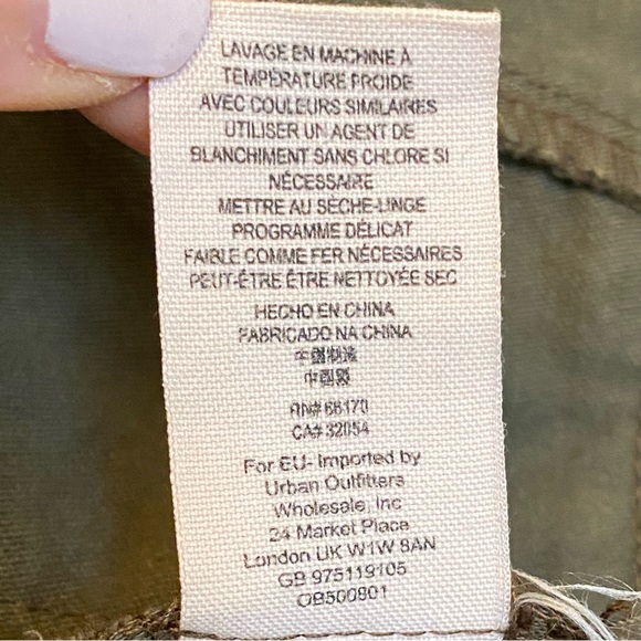 FREE PEOPLE NOT YOUR BROTHERS SURPLUS JACKET Size S - Picture 16 of 16